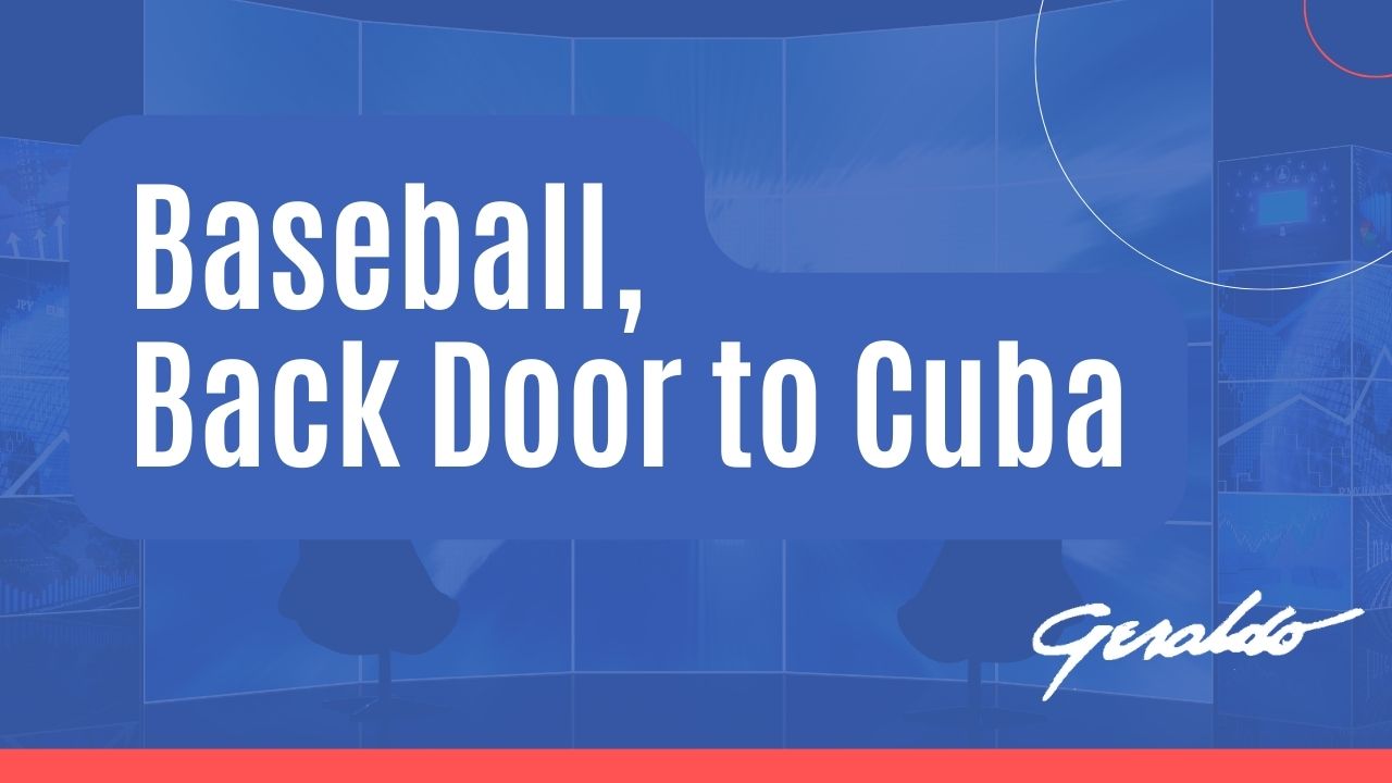 Baseball Back Door to Cuba