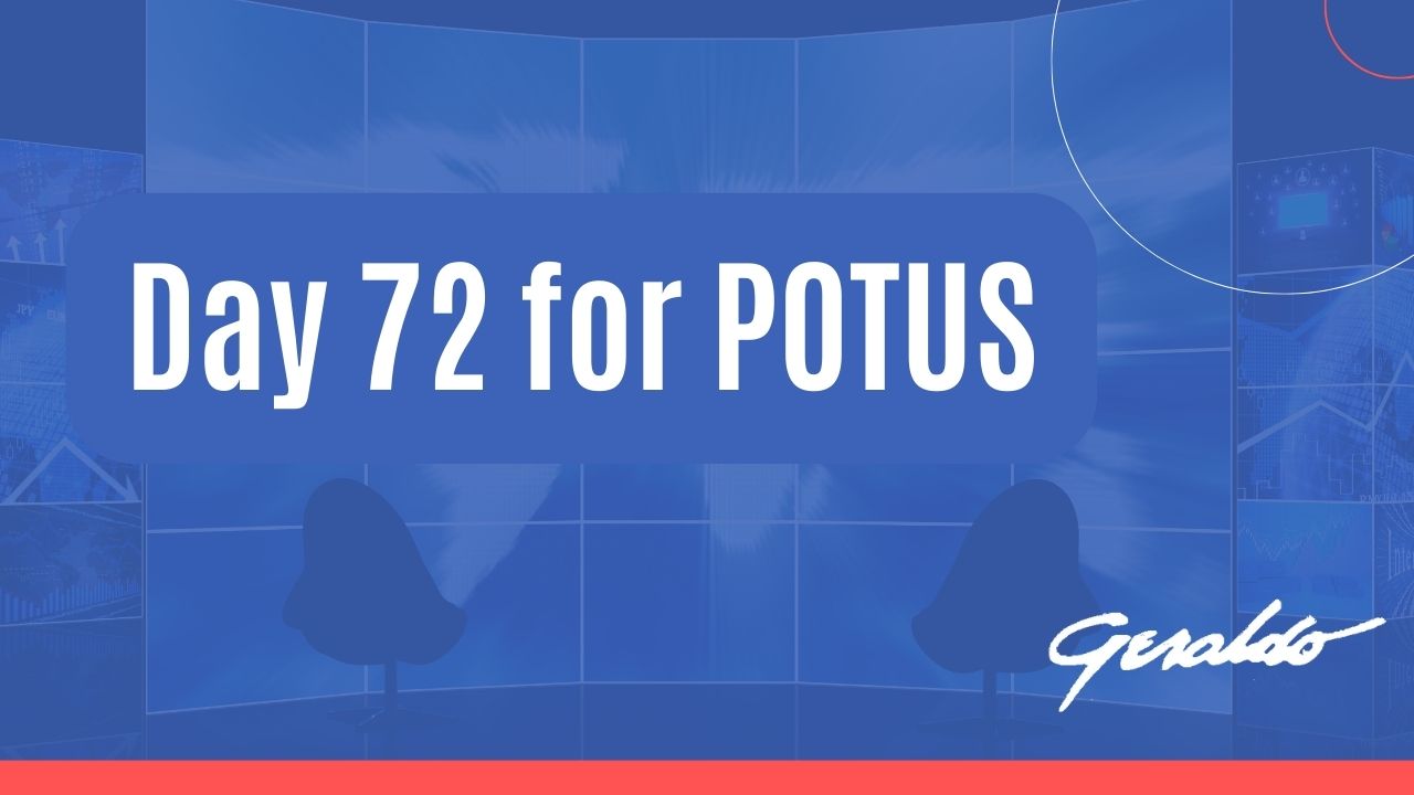 Day 72 for POTUS