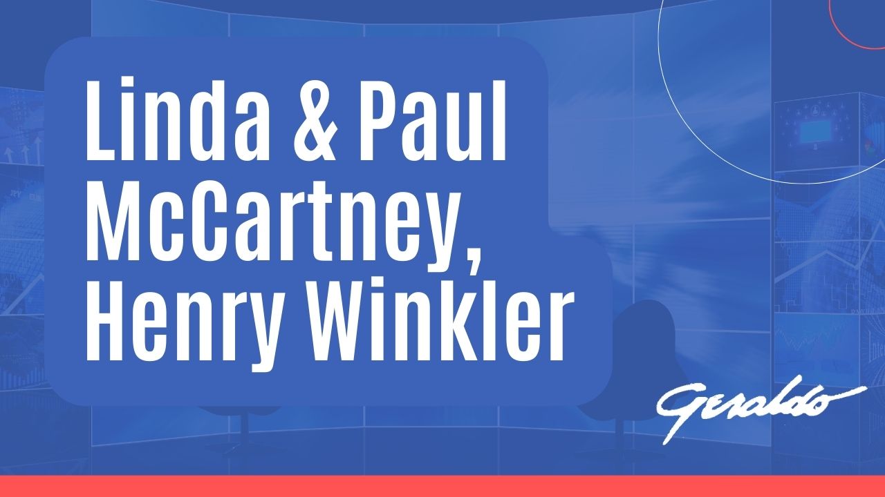 Linda and Paul McCartney Henry Winkler