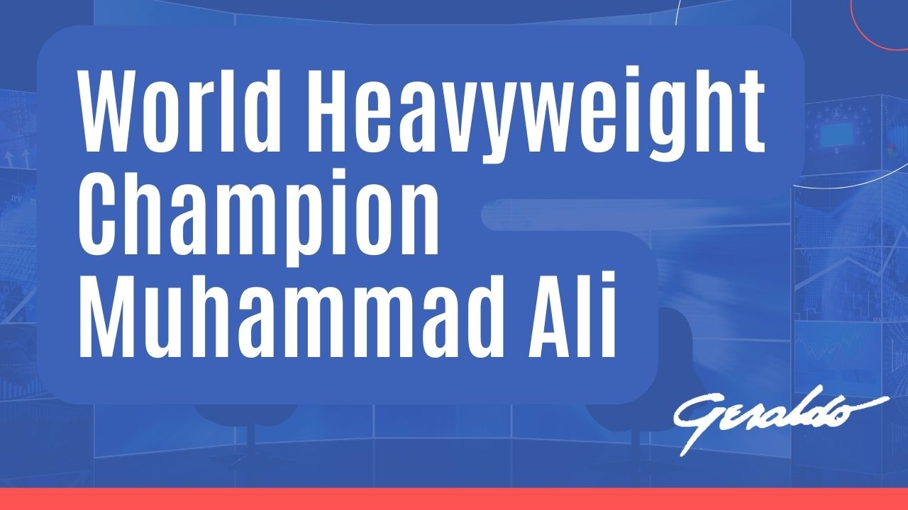 World Heavyweight Champion Muhammad Ali