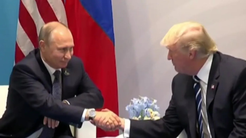 Presidents Trump and Putin