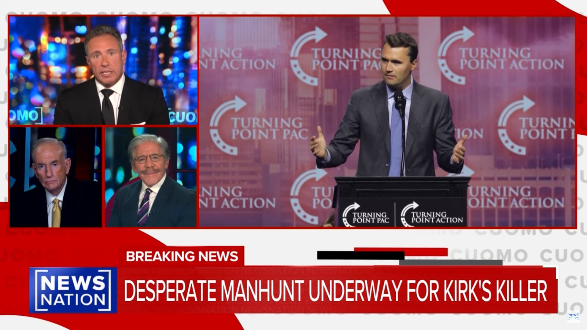 Charlie Kirk still on NewsNation