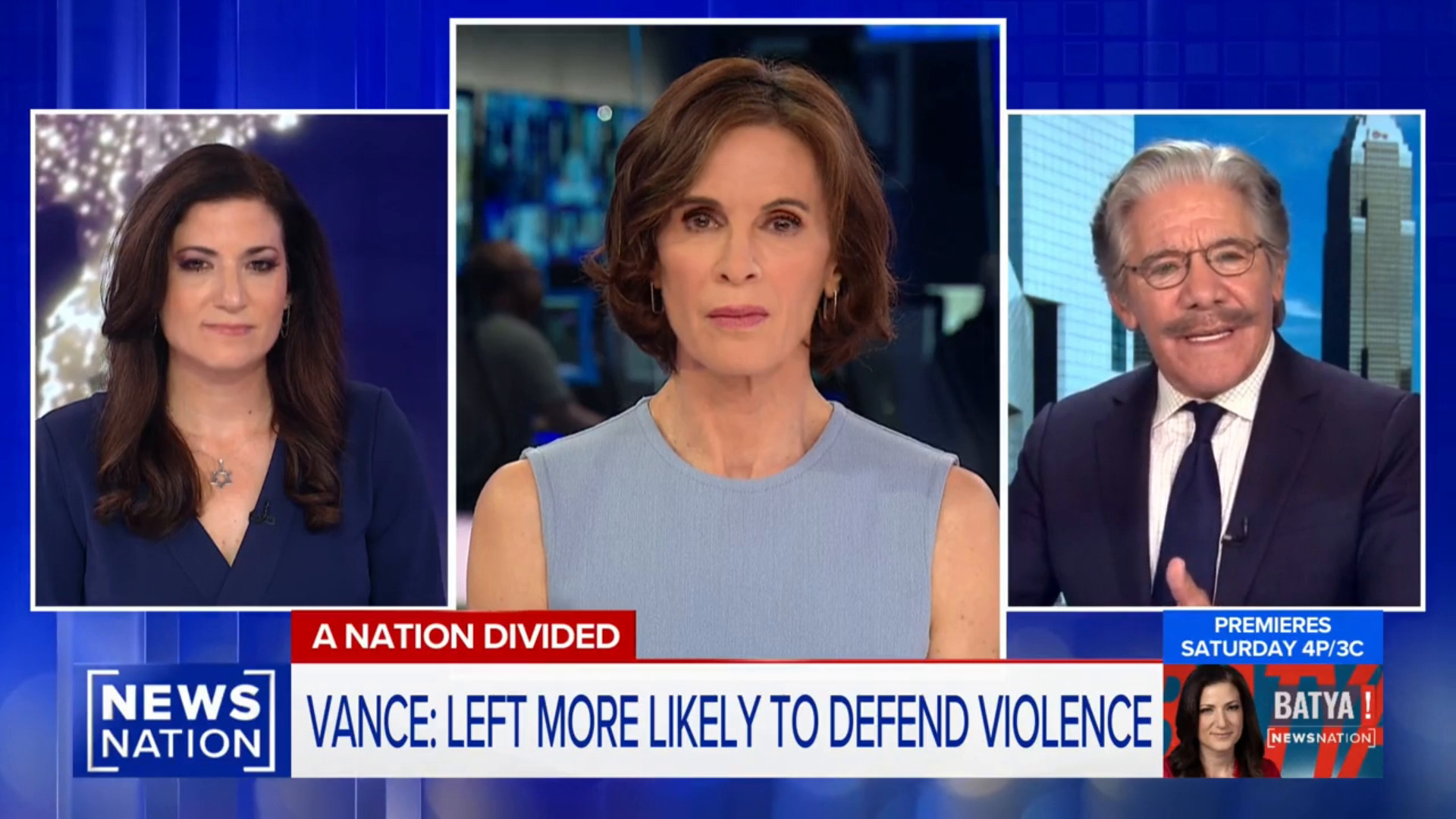 Elizabeth Vargas, Batya Ungar-Sargon, Geraldo Rivera