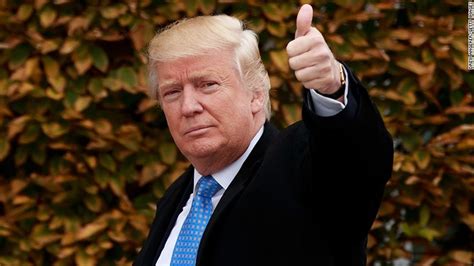 Donald Trump thumbs up