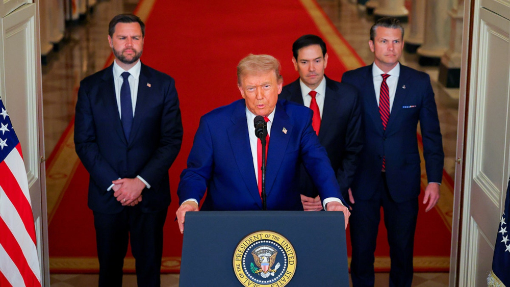 Trump during address to nation, 2026