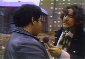 Geraldo interviews addict