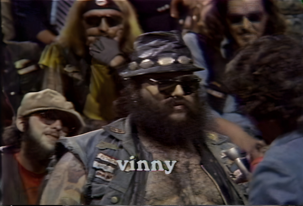 Vinny of the Hells Angels