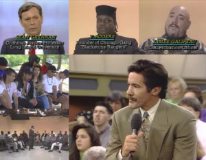 Gang violence composite