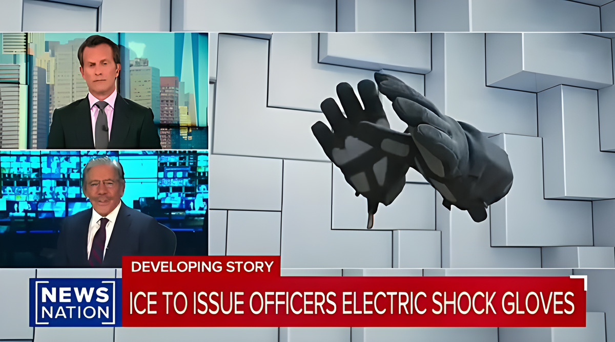 ICE electric gloves on NewsNation