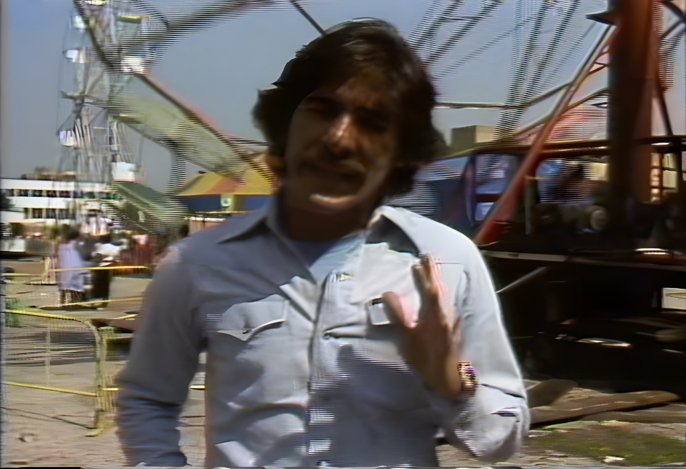 Geraldo at the carnival